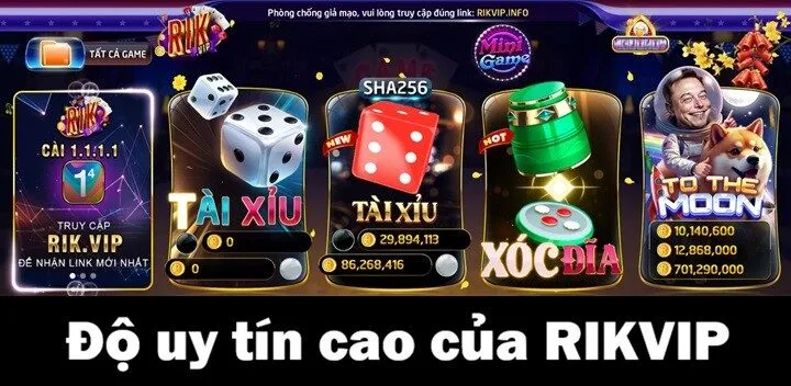 Trang chủ Rikvip 67 Yếu tố khẳng định độ uy tín cao của Rikvip