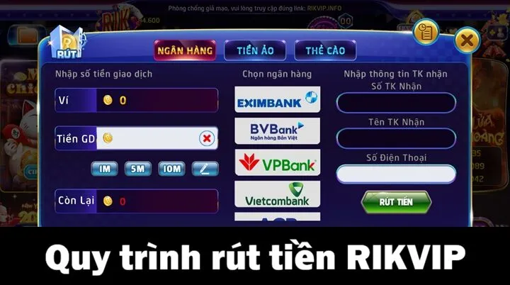 Trang chủ Rikvip 72 Thao tác cơ bản tại Rikvip game thủ không thể không biết